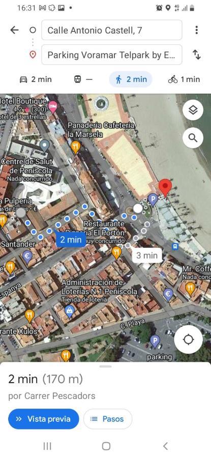 Apartamento Junto A La Playa Peñíscola Buitenkant foto